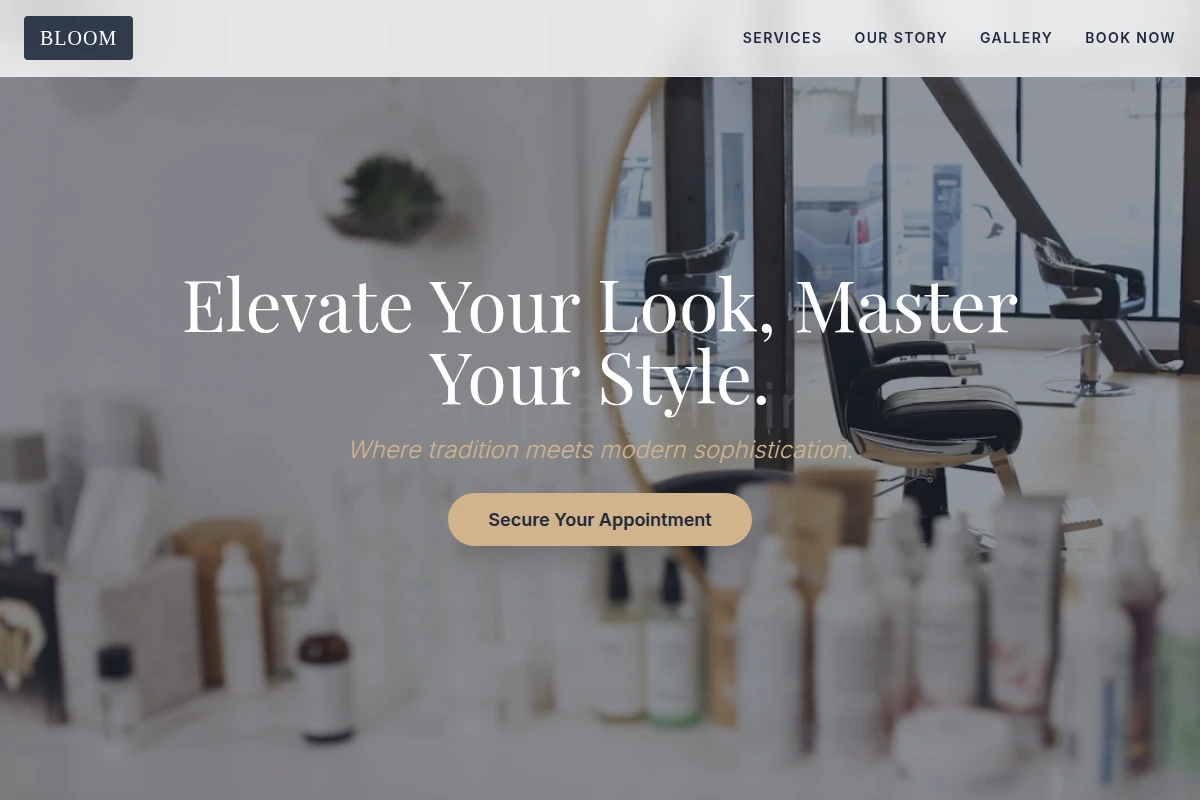 Bloom Barbershop Hair Salon