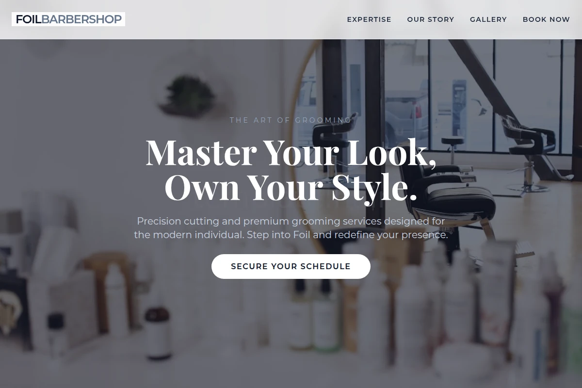 Foil Barbershop Hair Salon