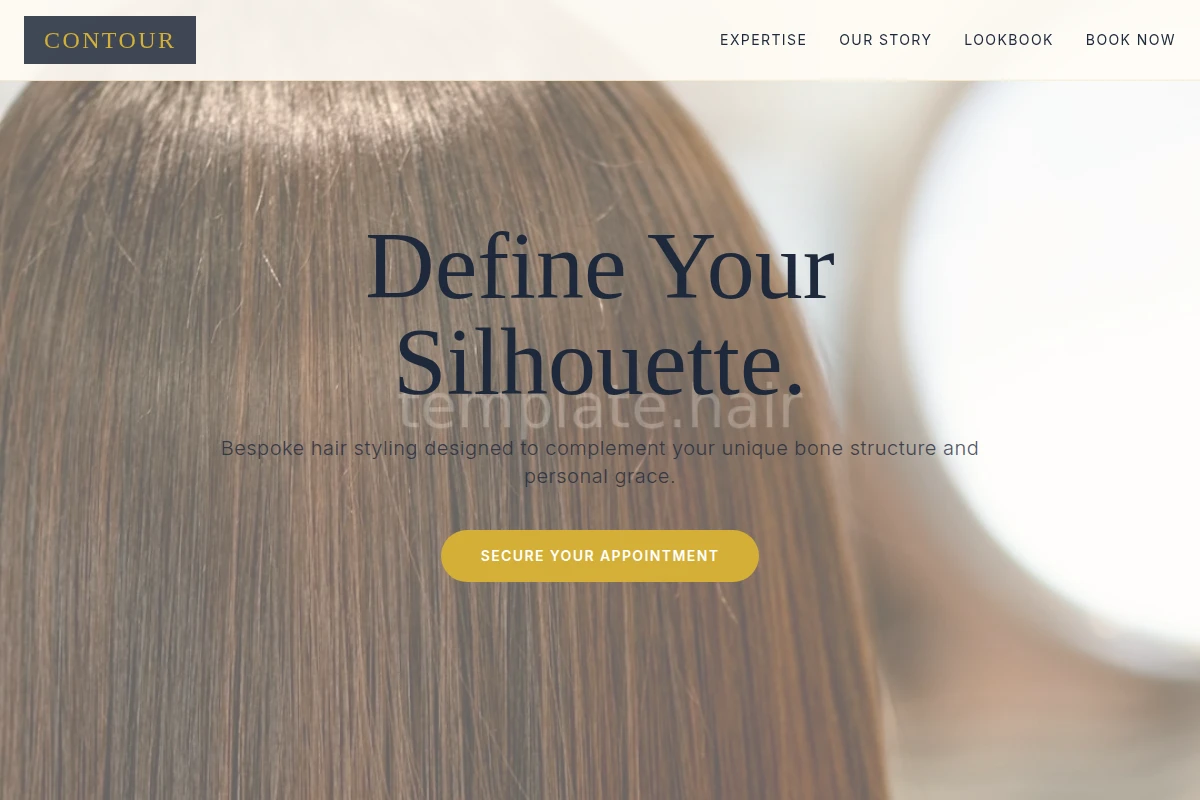 Contour Hair Styling