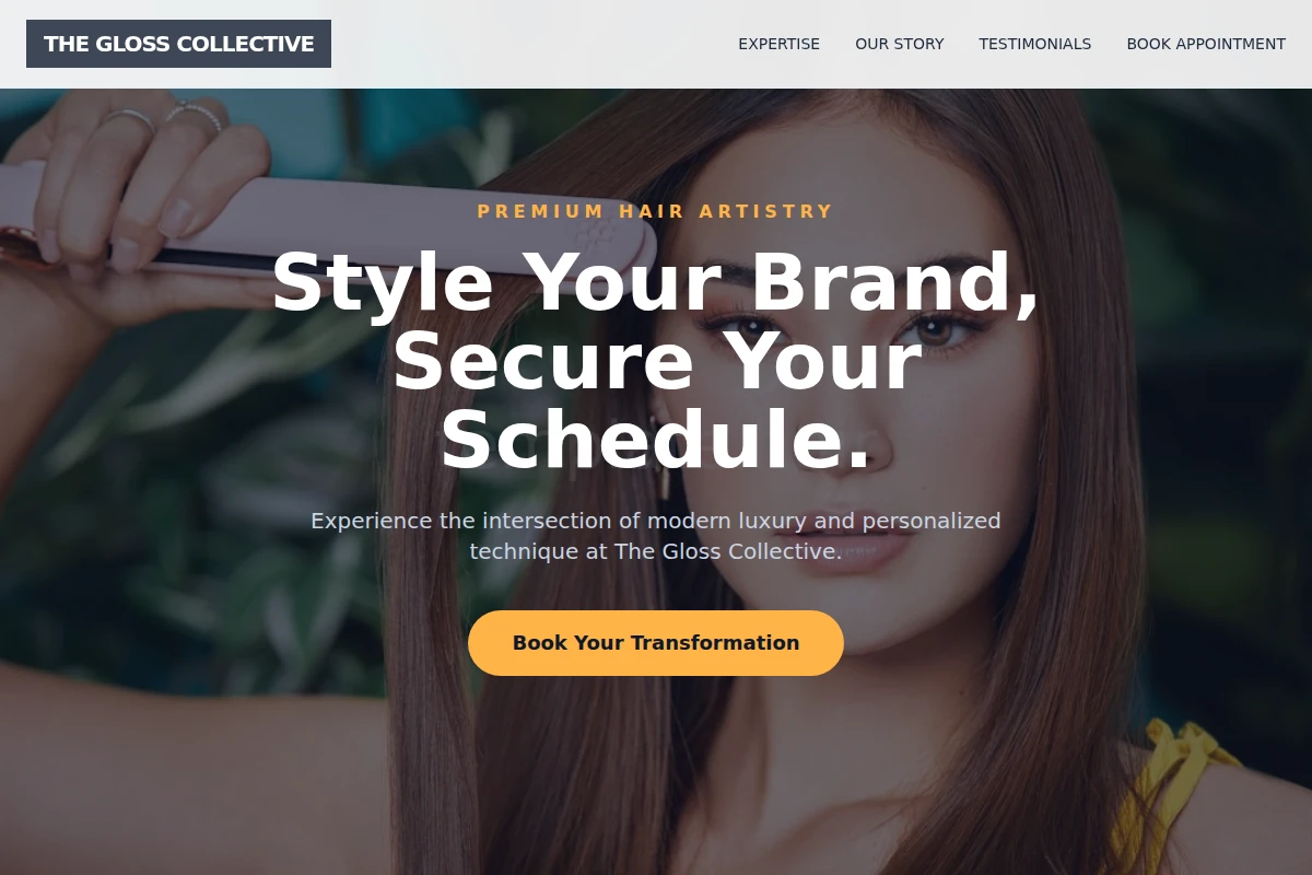 Shine Hair Styling