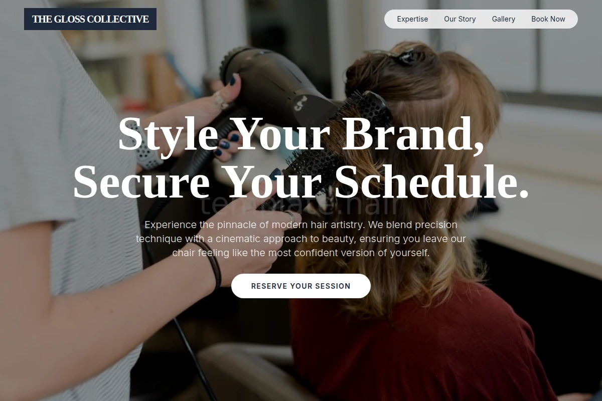 Matte Hair Styling