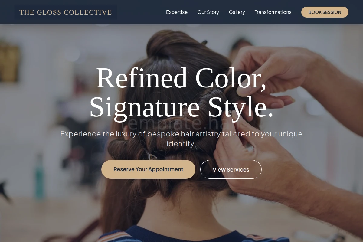 Tint Hair Styling