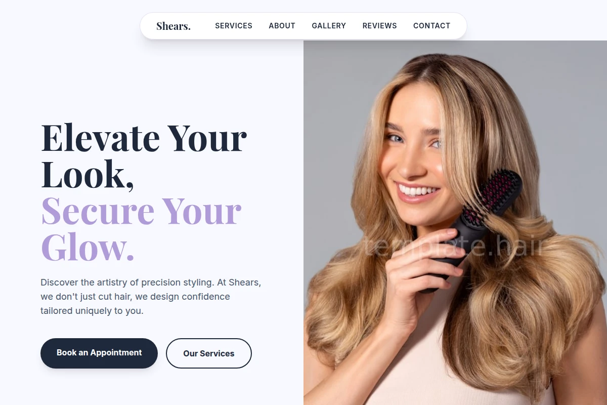 Shears Hair Styling