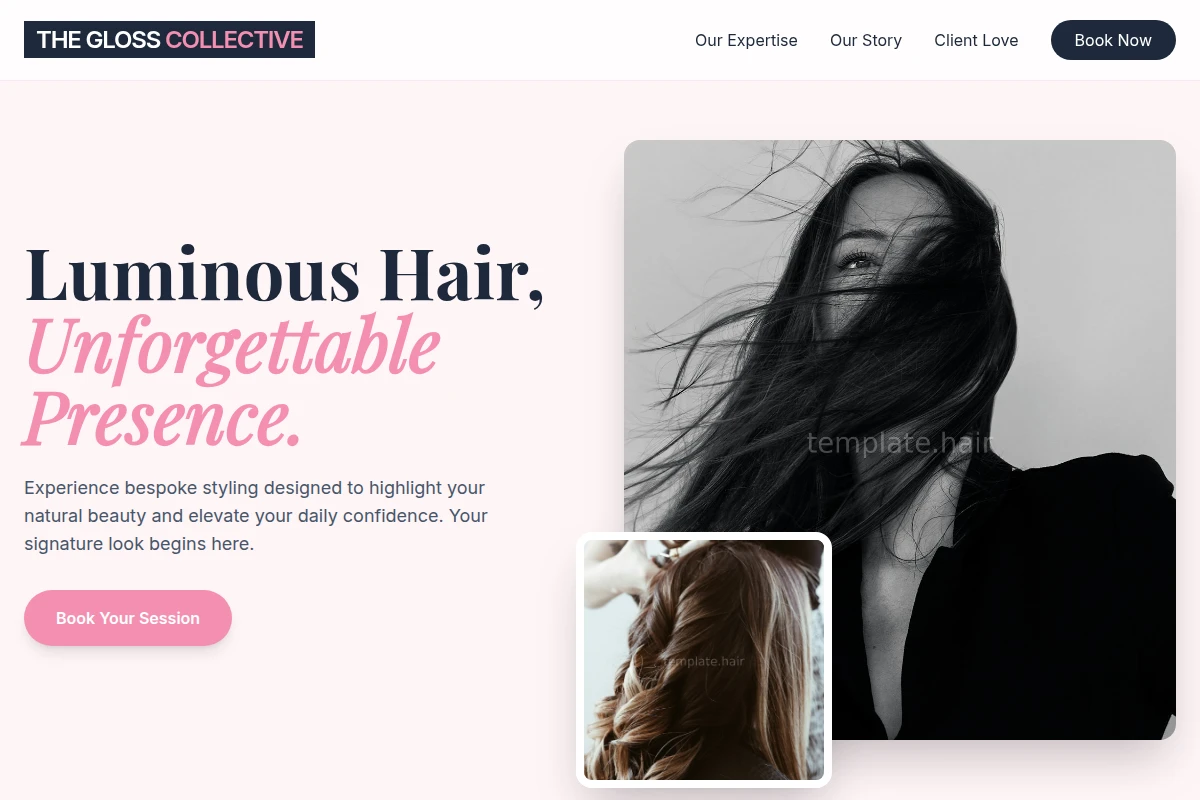 Silk Hair Styling