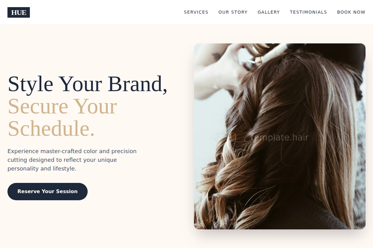 Hue Hair Styling