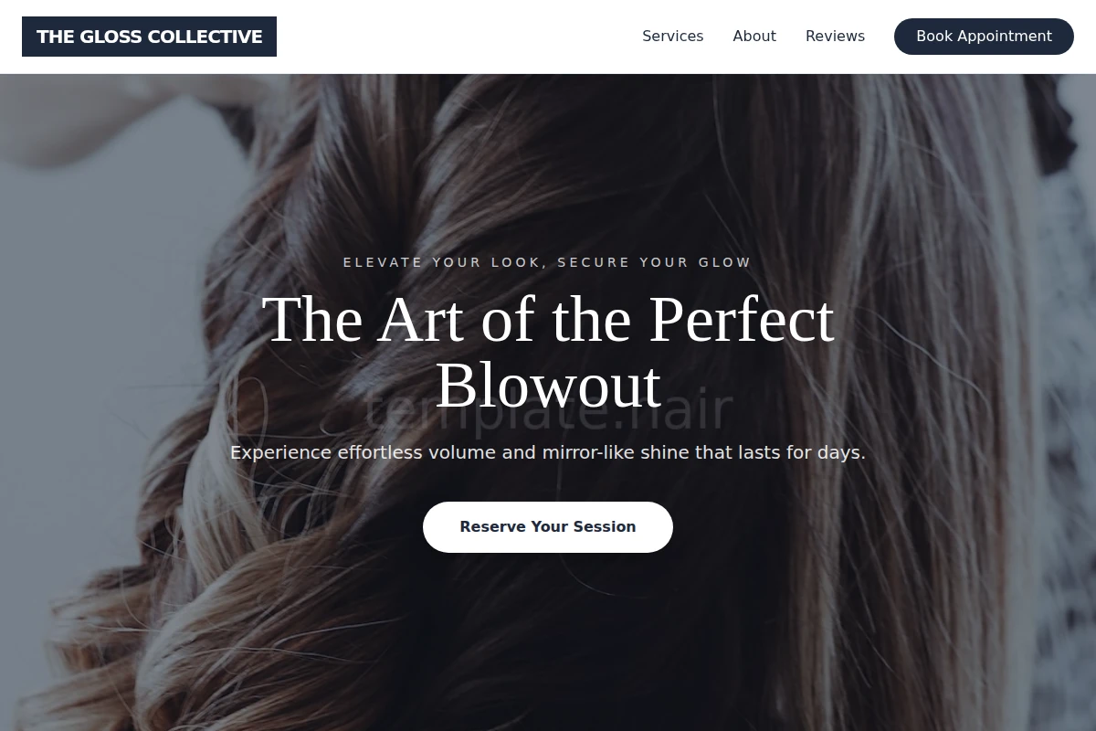 Blowout Hair Styling