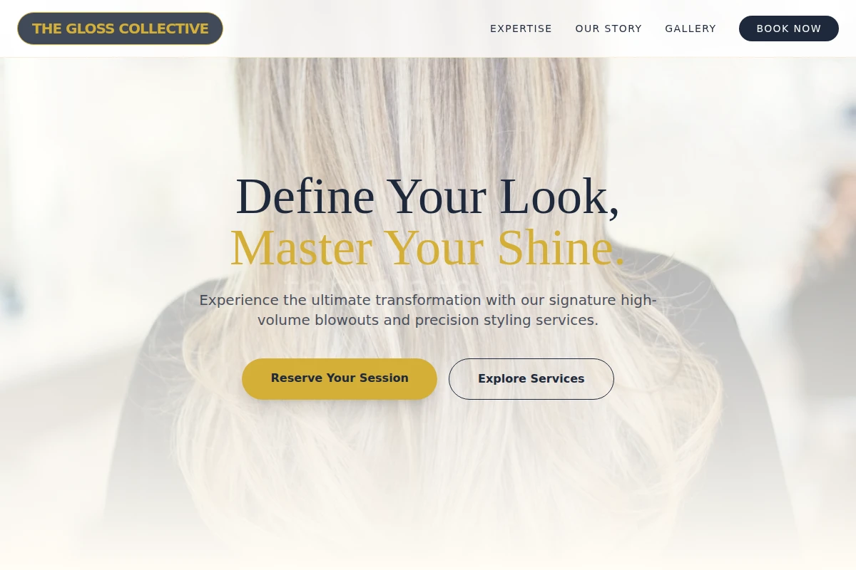 Blowout Hair Stylist